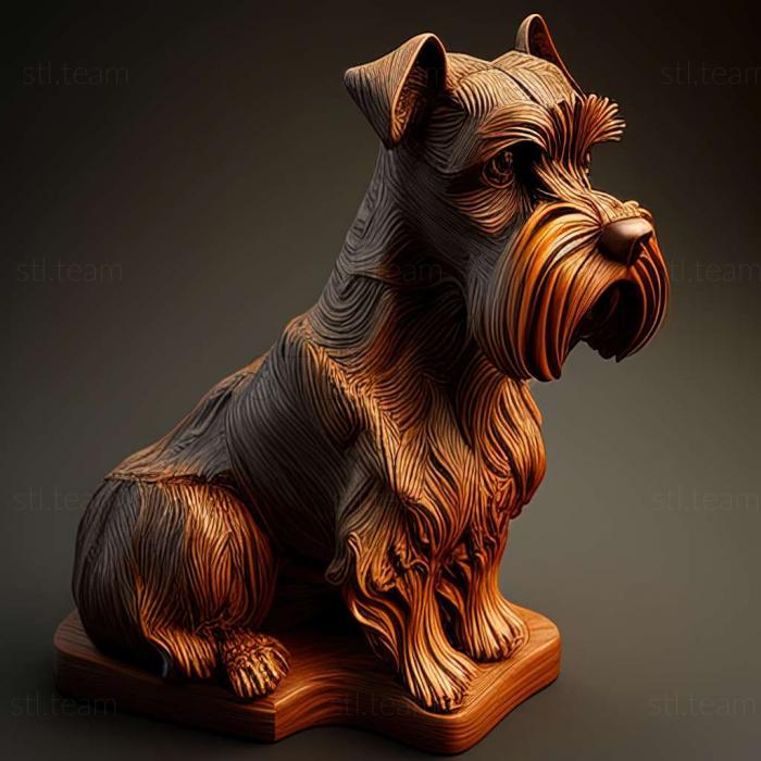 Zwergschnauzer dog